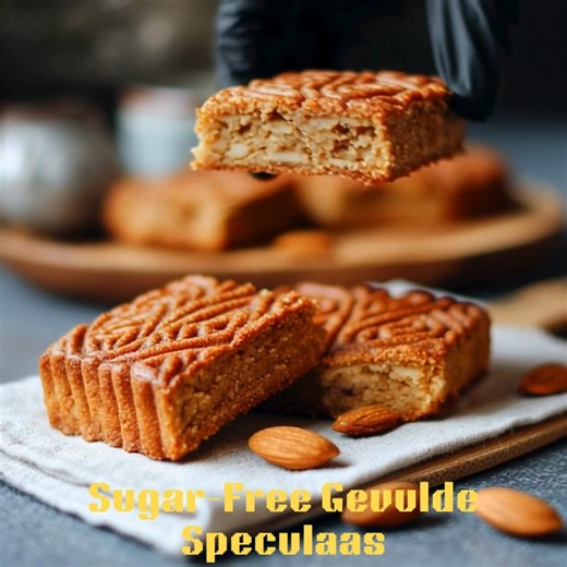 🎃 Sugar-Free Dutch Gevulde Speculaas ✨ A spiced almond-filled Dutch classic—made beautifully sugar-free! 📝 Ingredients Speculaas Dough 2 cups almond flour ½ cup coconut flour ½ cup butter, softened ½ cup Allulose 2 tbsp monk fruit brown sweetener 1 large egg 1 tbsp speculaas spice blend 1 tsp baking powder ¼ tsp salt Almond Filling (Amandelspijs) 1 ½ cups almond flour ½ cup Allulose 1 large egg ½ tsp almond extract 1–2 tbsp water (if needed) 👩‍🍳 Steps to Create Mix dough ingredients into a s