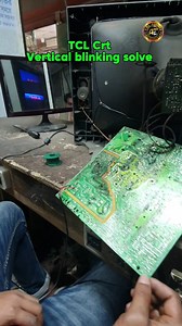 34K views · 439 reactions | TCL Crt Vertical blinking solve #tv #tutor #tips #tranding #tutorial #diy #training #electronics #electrician #shortsvideos #alaminelectronicslab | Alamin Elc | Facebook