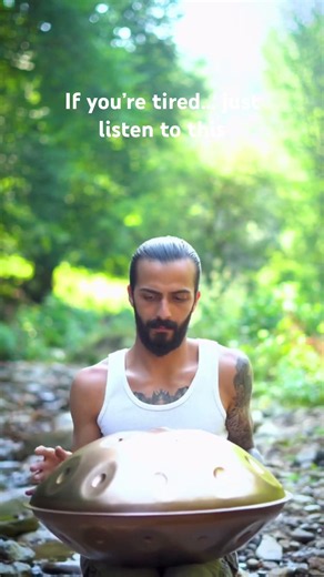 🍃 Handpan in Nature | Peace in Every Note #short #shorts