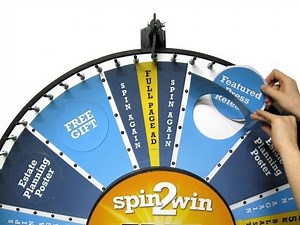 Insert Your Own Graphics Prize Wheels