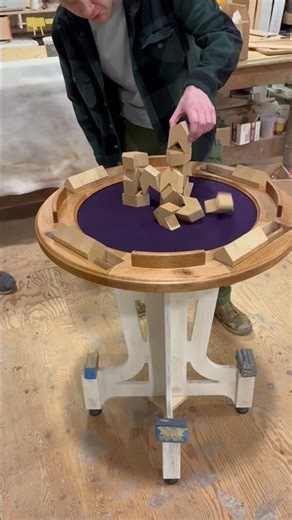 Think twice, stack once #gravity #boardgames #tabletopgames #strategygame #stackinggame #gameinplay