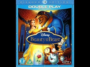 Beauty and the Beast: Diamond Edition UK Blu-ray Menu Walkthrough (2010) Disc 1