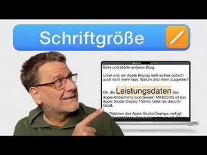 Schriftgröße ändern in Apple Pages - es gibt mehrere Wege