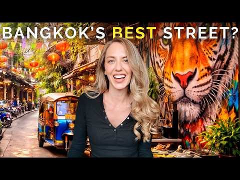 I Found Bangkok's COOLEST Neighbourhoods 🇹🇭 SO Underrated!