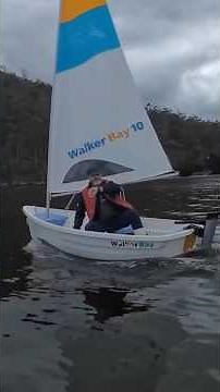 ePropulsion eLite test on Walker Bay 10 #epropulsion #fishing #sailing #boating