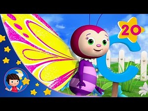Sleeping Baby | ABC Butterfly Song | Kids songs | Nursery Rhymes | Little Baby Bum