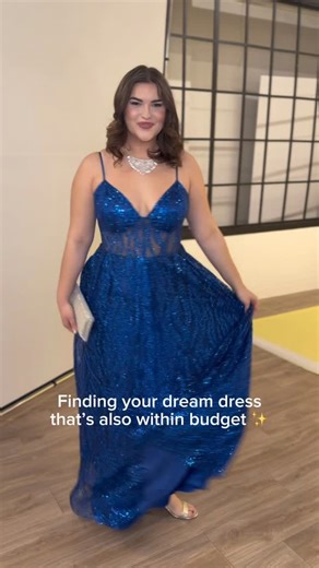 AND it has pockets! 👗🤩 Shop gorgeous prom looks in-store and online at Boscov’s. #Prom2026 #PromLook #Boscovs | Boscov's