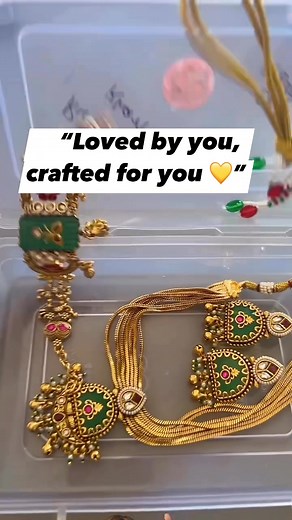 82K views · 316 reactions | “Every customer’s choice adds beauty to our collection — thank you for choosing timeless elegance.” | Sarrah Jewels | Facebook