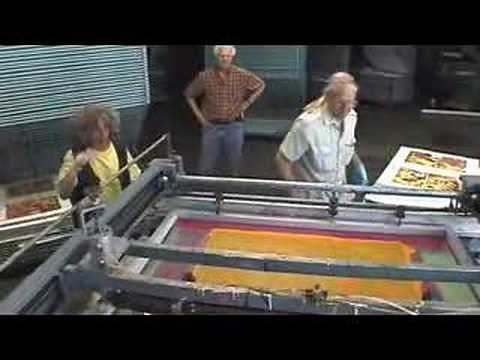 The Making of a Serigraph Print