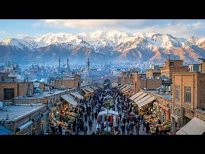 🇮🇷 Tehran, Iran - 4K Walking Tour & Captions with an Additional Information
