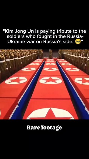 2.6K views · 2.2K reactions | In August 2025, North Korean leader Kim Jong Un was shown crying and getting emotional while honoring soldiers who were killed while fighting for Russia in Ukraine. The ceremony in Pyongyang featured a memorial wall with portraits of the fallen troops. #northkorea #kimjonghyeon #ukrainewar #russia #warmemorial #geopolitics #trendingreels | Indian Defence Knowledge | Facebook