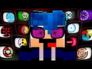 CRIEI TODOS OS OLHOS da NARUTO JEDY X