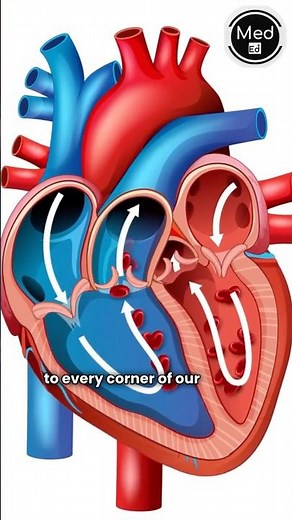 How the Human Heart Works |Understand the Human Heart 🫀 #Shorts #pwmeded #heart