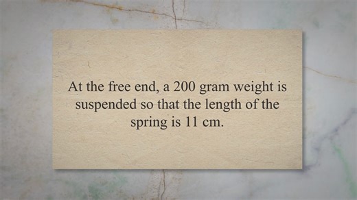 Spring constant equation