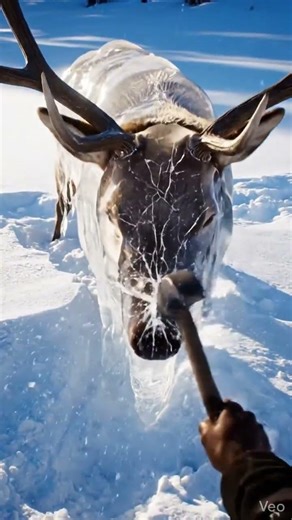You Won't Believe What We Found in the Lake... (Frozen Deer)