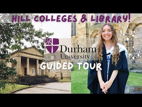 DURHAM UNIVERSITY CAMPUS TOUR! Hill Colleges, Accommodation & Library Review *freshers guide 2021*