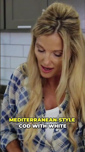 Chef Ginger's Amazing Mediterranean Cod Recipe! #shorts