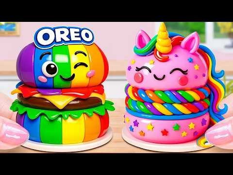 Extremely Yummy Creative Mini Pink & Rainbow Cake 🍉 Creative Cakes Decorating Ideas 🍕 How To Cake