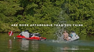 Yamaha's EX Series WaveRunners are the ideal choice for lake house...
