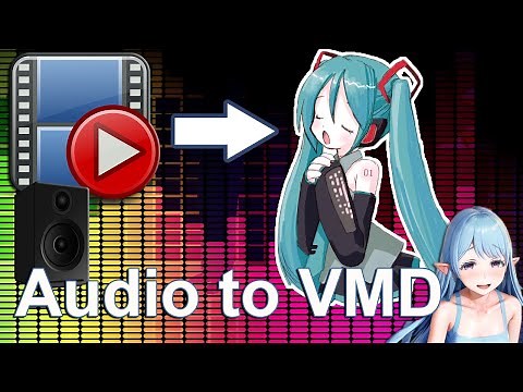 MMD Semi-Automatic Lipsync to Audio File Tutorial