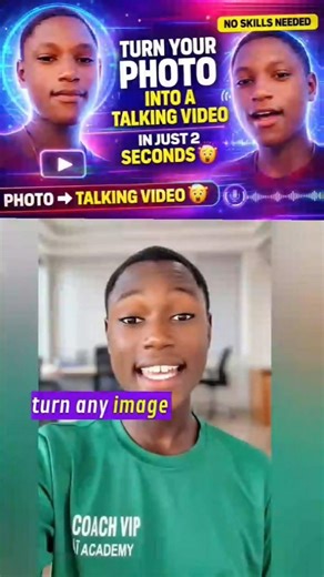 Turn Any Photo Into a Talking Video in 2 Seconds (AI Tutorial) #aiediting #aitraining