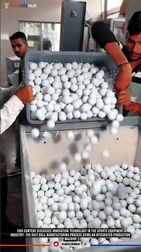 Innovation Precision Golf Ball Manufacturing Process with Technology Integrated Production Machine