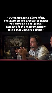 312K views · 3.2K reactions | “Outcomes are a distraction. Focusing on the process of which you have to do to get the outcome is the most important thing that you need to do.” | Winning Difference | Facebook