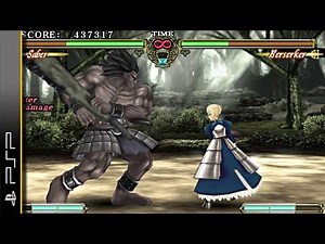 Fate/Unlimited Codes (PSP) | HD Gameplay | PPSSPP 1.18.1
