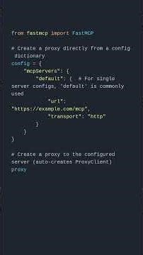 FastMCP Proxy Server Patterns - Part 8/13