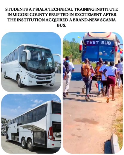 Siala Technical Training Institute Unveils New Scania Bus