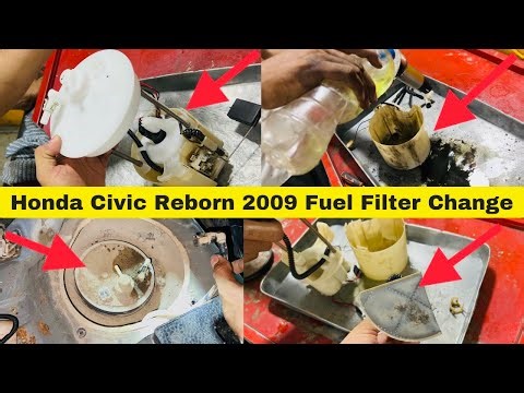How to change the fuel filter of Honda Civic Reborn (2006-2011)
