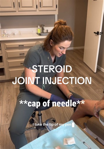Anterior Approach Steroid Joint Injection for Knee Pain