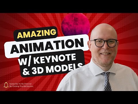 Using 3D Models in Apple's Keynote for AWESOME & EASY Animation
