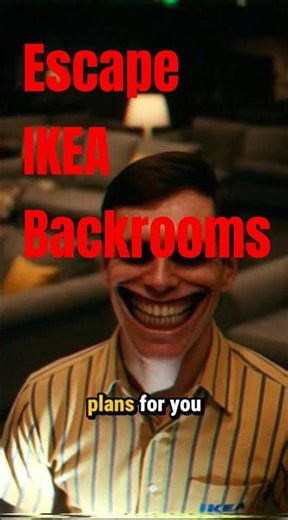 The IKEA Backrooms Are Real #backrooms #horror