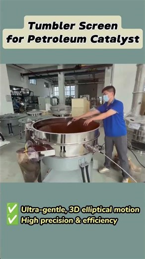 Tumbler Screening Machines for Petroleum Catalyst