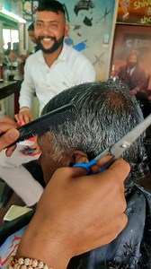 Old Men Hairstyle 2024 / Old Man For Haircut ✂️ Video 💈 #men #haircut #hairstyle #oldmen | Indian Hair Style