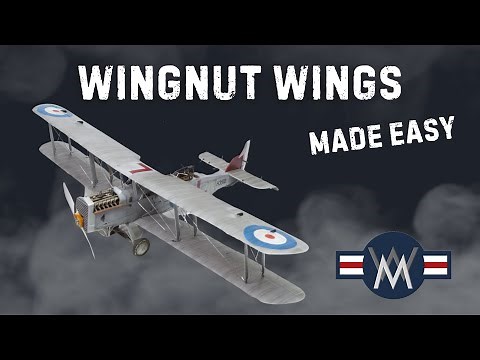 Wingnut Wings are not scary! Rigging Tips and creating wood
