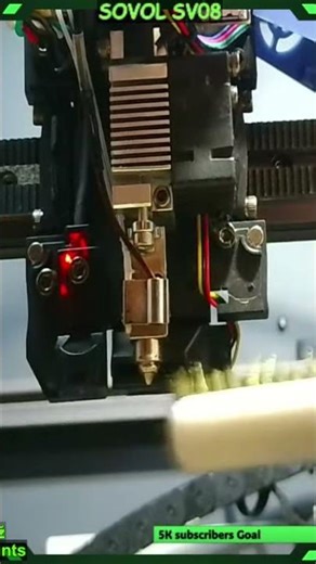 3d printer maintenance tip: clean nozzle often with brass wire brush #3dprinterupgrade #3dprinting