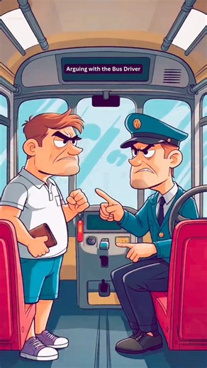 Cartia Sofia | *English Dialogue: Arguing with the Bus Driver about the Ticket – Practical Conversation for Learners* #LearnEnglish #EnglishDialogue... | Instagram