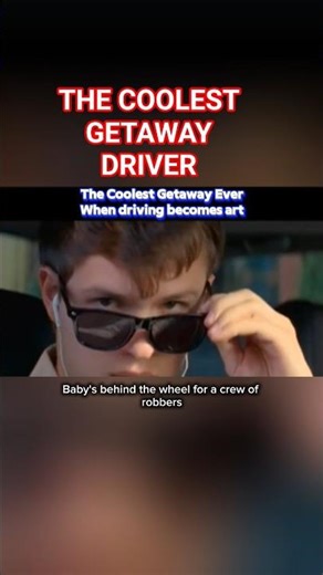 When Music Meets Mayhem 🎶 🔥| Baby Driver (2017) Recap #movie #shorts