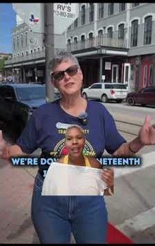 Sarah Eckhardt on Juneteenth in Galveston