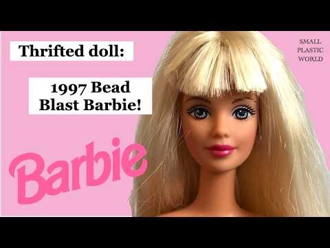 Thrifted 90s doll: Bead Blast Barbie! Let's redress her in the gifted outfit + a doll confession!