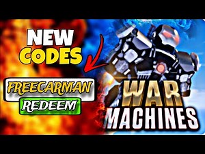 All *Secret* War Machines Codes | Codes for War Machines Roblox 2023