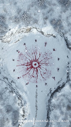 D&D | The Frozen Rite Free No Grid | Animated Battle Maps