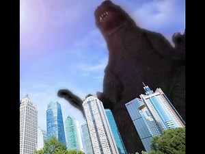 Mega Godzilla footsteps sound