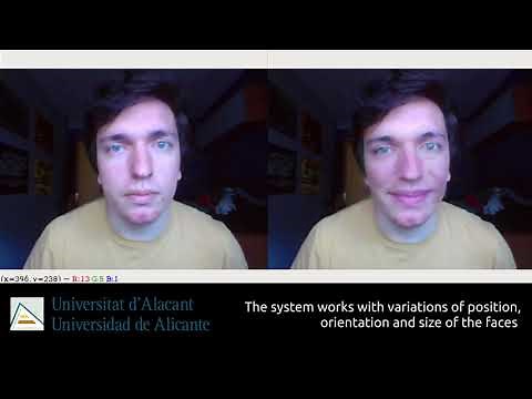 Real time emotion inference using CycleGAN