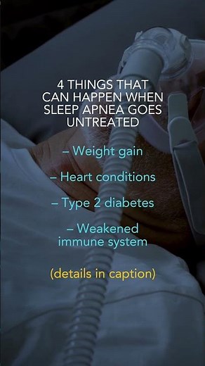 Here's What Untreated Sleep Apnea Can Lead To