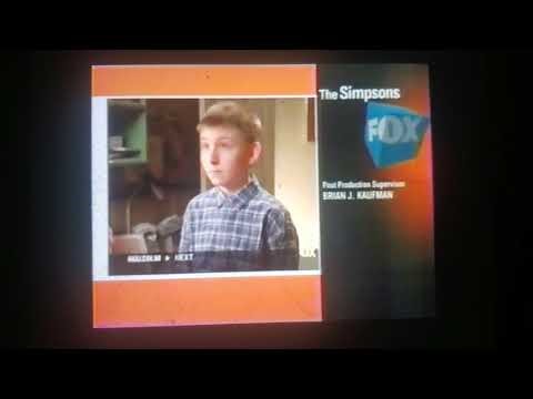 Fox Split Screen Credits From The Simpsons Part 14