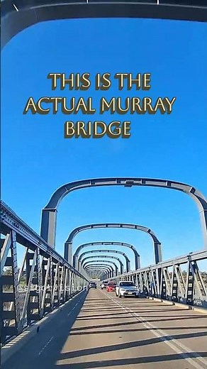This is the actual Murray Bridge. Follow @sigorvision