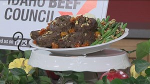 Mediterranean beef pinwheels